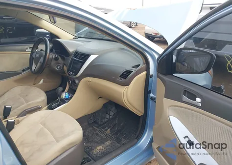 2012 Hyundai Accent Gls from USA, damaged, VIN KMHCT4AE0CU143772